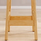 Modern Solid Wood Counter Stool Bar-height Low Back Bar Stool with Footrest Clearhalo 'Bar Furniture' 'Bar Stools' 'bar_stools' 'furn' 'furn_bar_stools' 'Furniture' 'Kitchen & Dining Furniture' 7806438
