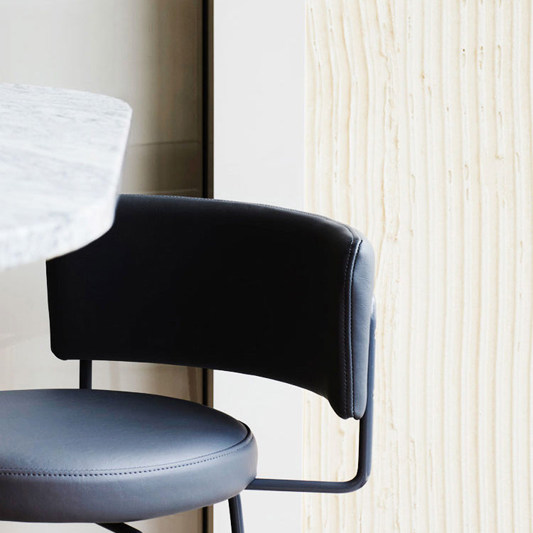 Industrial Style Metal Bar Stool Footrest Counter Stool for Living Room Clearhalo 'Bar Furniture' 'Bar Stools' 'bar_stools' 'furn' 'furn_bar_stools' 'Furniture' 'Kitchen & Dining Furniture' 7806667