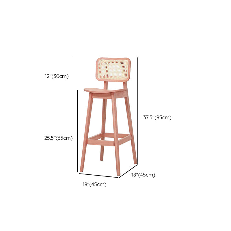 Solid Wood Stool Modern Style Counter and Bar Stool for Living Room Clearhalo 'Bar Furniture' 'Bar Stools' 'bar_stools' 'furn' 'furn_bar_stools' 'Furniture' 'Kitchen & Dining Furniture' 7806827