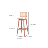 Solid Wood Stool Modern Style Counter and Bar Stool for Living Room Clearhalo 'Bar Furniture' 'Bar Stools' 'bar_stools' 'furn' 'furn_bar_stools' 'Furniture' 'Kitchen & Dining Furniture' 7806827