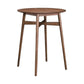 1/3/4 Pieces Table and Stool Set Contemporary Brown Solid Wood Table 39.5"L x 39.5"W x 41.3"H 1 Piece Clearhalo 'Bar Furniture' 'furn' 'furn_home_bar_bar_sets' 'Furniture' 'Home Bars & Bar Sets' 'home_bar_bar_sets' 'Kitchen & Dining Furniture' 7806913