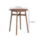 1/3/4 Pieces Table and Stool Set Contemporary Brown Solid Wood Clearhalo 'Bar Furniture' 'furn' 'furn_home_bar_bar_sets' 'Furniture' 'Home Bars & Bar Sets' 'home_bar_bar_sets' 'Kitchen & Dining Furniture' 7806924