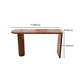 1/3 Pieces Bar Stool and Table Set Brown Solid Wood for Dining Room