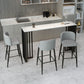 Modern Rectangle Sintered Stone Top Bar Table for Kitchen Dining Room Clearhalo 'Bar Furniture' 'Bar Tables' 'bar_tables' 'furn' 'furn_bar_tables' 'Furniture' 'Kitchen & Dining Furniture' 7807016