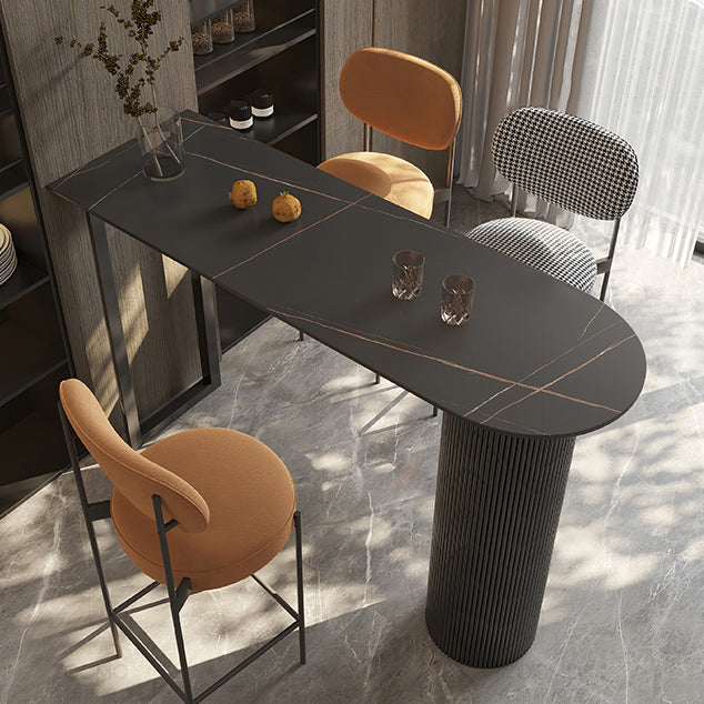 Modern Stone Specialty Bar Stool Table Table for Living Room Clearhalo 'Bar Furniture' 'Bar Tables' 'bar_tables' 'furn' 'furn_bar_tables' 'Furniture' 'Kitchen & Dining Furniture' 7807057