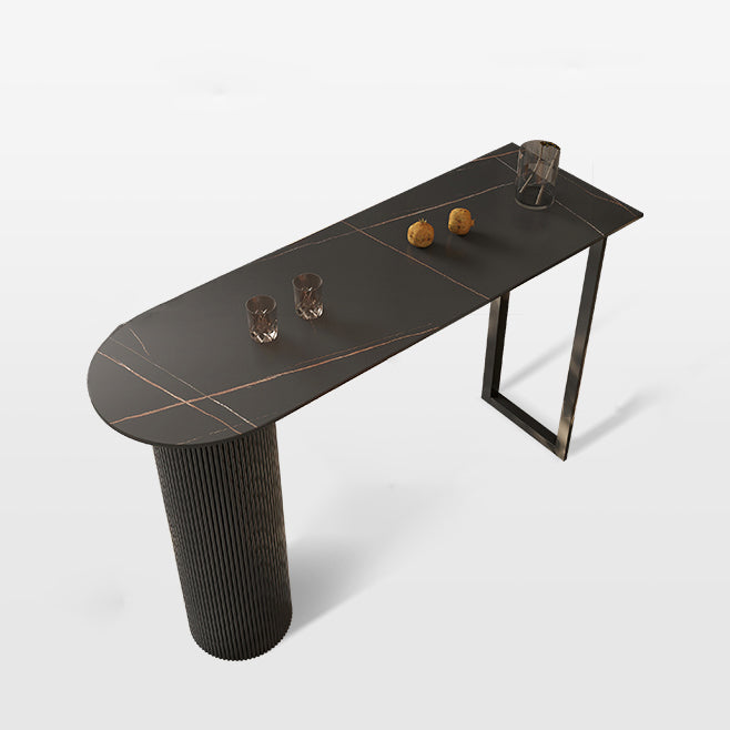 Modern Stone Specialty Bar Stool Table Table for Living Room Without Chairs Clearhalo 'Bar Furniture' 'Bar Tables' 'bar_tables' 'furn' 'furn_bar_tables' 'Furniture' 'Kitchen & Dining Furniture' 7807058