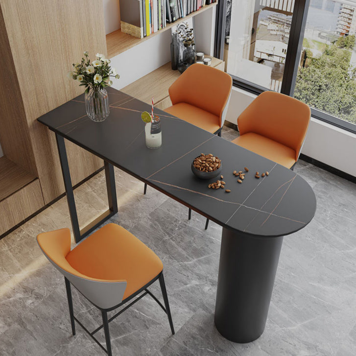 Modern Stone Specialty Bar Stool Table Table for Living Room Clearhalo 'Bar Furniture' 'Bar Tables' 'bar_tables' 'furn' 'furn_bar_tables' 'Furniture' 'Kitchen & Dining Furniture' 7807066