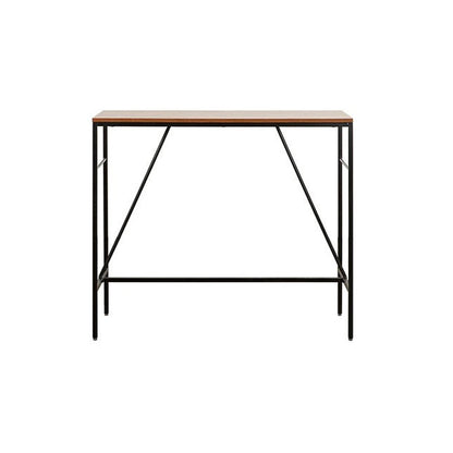 Contemporary Style Wood Rectangle Bar Stool Table for Living Room Light Brown Without Chairs Clearhalo 'Bar Furniture' 'Bar Tables' 'bar_tables' 'furn' 'furn_bar_tables' 'Furniture' 'Kitchen & Dining Furniture' 7807078