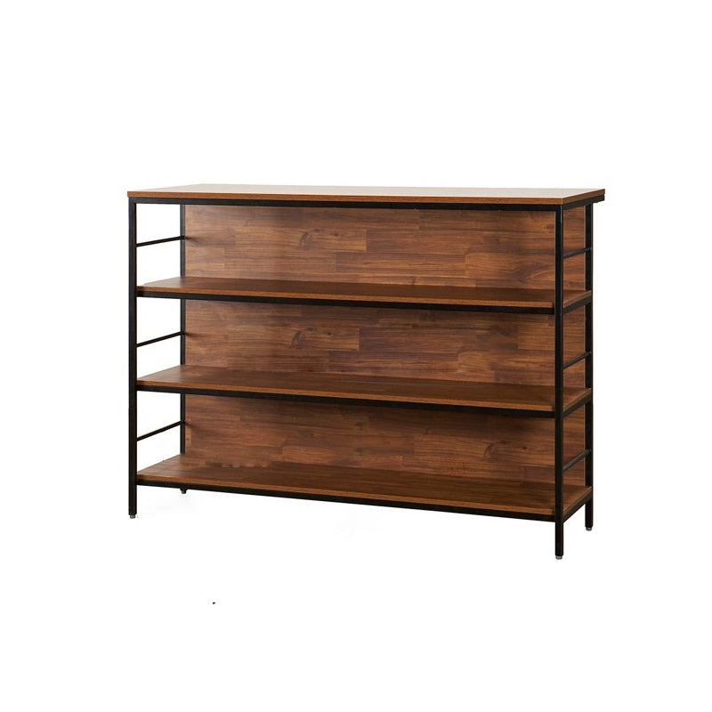 Contemporary Style Wood Rectangle Bar Stool Table for Living Room Brown Without Chairs Clearhalo 'Bar Furniture' 'Bar Tables' 'bar_tables' 'furn' 'furn_bar_tables' 'Furniture' 'Kitchen & Dining Furniture' 7807080