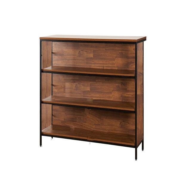Contemporary Style Wood Rectangle Bar Stool Table for Living Room 35.4"L x 15.7"W x 41.3"H Dark Brown Without Chairs Clearhalo 'Bar Furniture' 'Bar Tables' 'bar_tables' 'furn' 'furn_bar_tables' 'Furniture' 'Kitchen & Dining Furniture' 7807084