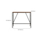 Contemporary Style Wood Rectangle Bar Stool Table for Living Room Clearhalo 'Bar Furniture' 'Bar Tables' 'bar_tables' 'furn' 'furn_bar_tables' 'Furniture' 'Kitchen & Dining Furniture' 7807091