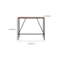 Contemporary Style Wood Rectangle Bar Stool Table for Living Room Clearhalo 'Bar Furniture' 'Bar Tables' 'bar_tables' 'furn' 'furn_bar_tables' 'Furniture' 'Kitchen & Dining Furniture' 7807093