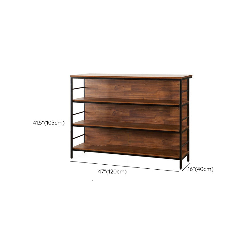 Contemporary Style Wood Rectangle Bar Stool Table for Living Room Clearhalo 'Bar Furniture' 'Bar Tables' 'bar_tables' 'furn' 'furn_bar_tables' 'Furniture' 'Kitchen & Dining Furniture' 7807096
