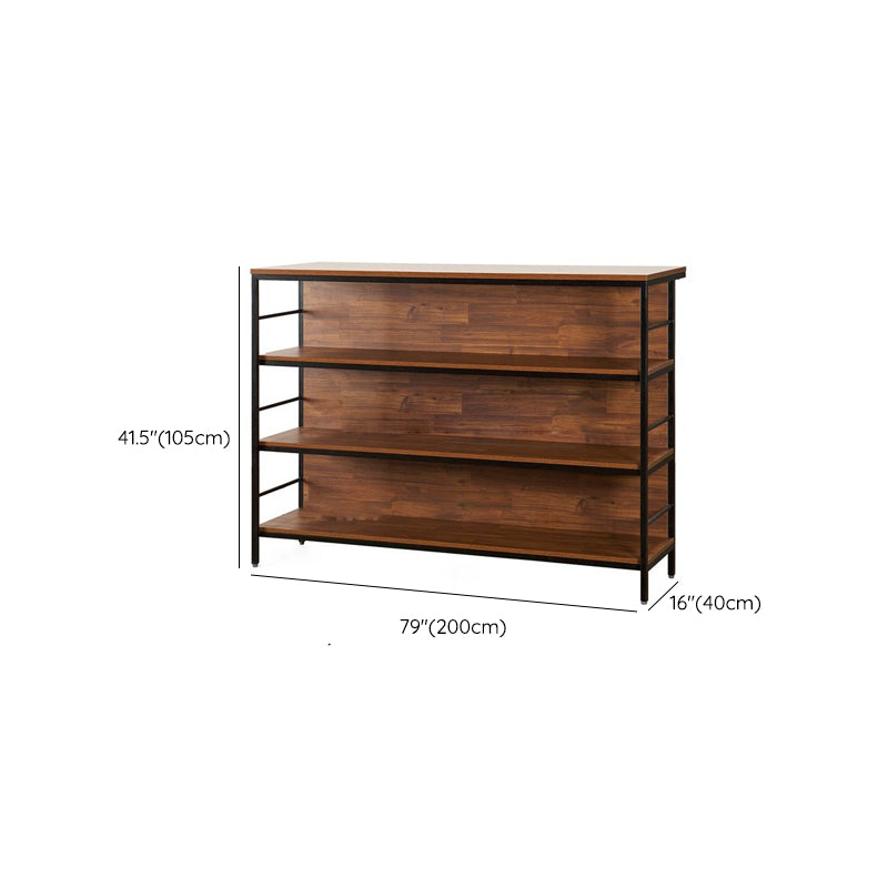 Contemporary Style Wood Rectangle Bar Stool Table for Living Room Clearhalo 'Bar Furniture' 'Bar Tables' 'bar_tables' 'furn' 'furn_bar_tables' 'Furniture' 'Kitchen & Dining Furniture' 7807099