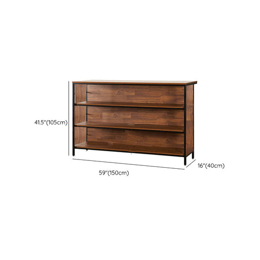 Contemporary Style Wood Rectangle Bar Stool Table for Living Room Clearhalo 'Bar Furniture' 'Bar Tables' 'bar_tables' 'furn' 'furn_bar_tables' 'Furniture' 'Kitchen & Dining Furniture' 7807102