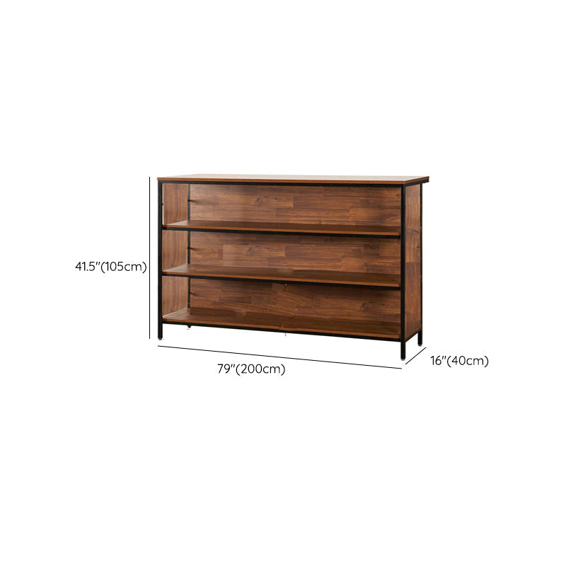 Contemporary Style Wood Rectangle Bar Stool Table for Living Room Clearhalo 'Bar Furniture' 'Bar Tables' 'bar_tables' 'furn' 'furn_bar_tables' 'Furniture' 'Kitchen & Dining Furniture' 7807104