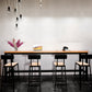 Modern Bar Dining Table Rectangle Bar Solid Wood Table in Brown Clearhalo 'Bar Furniture' 'Bar Tables' 'bar_tables' 'furn' 'furn_bar_tables' 'Furniture' 'Kitchen & Dining Furniture' 7807114