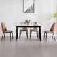 1/5/7 Pieces Modern Sintered Stone White Rectangle Dining Set for Home