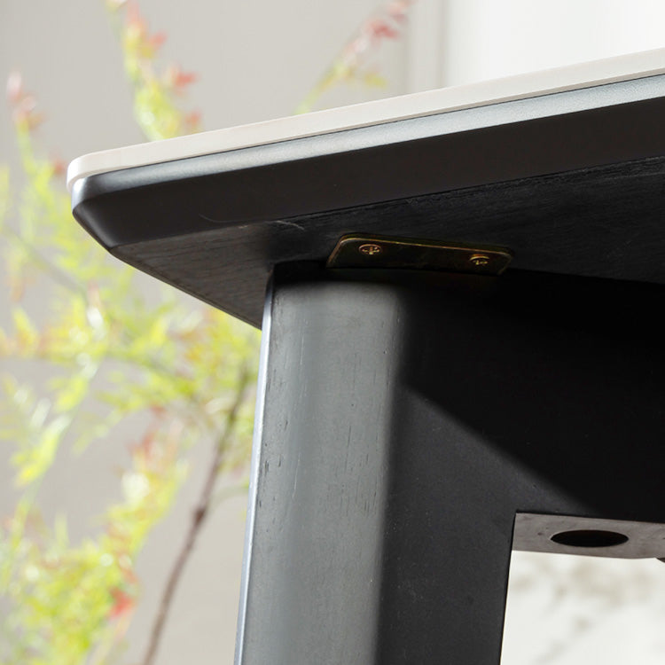 1/5/7 Pieces Modern Sintered Stone White Rectangle Dining Set for Home