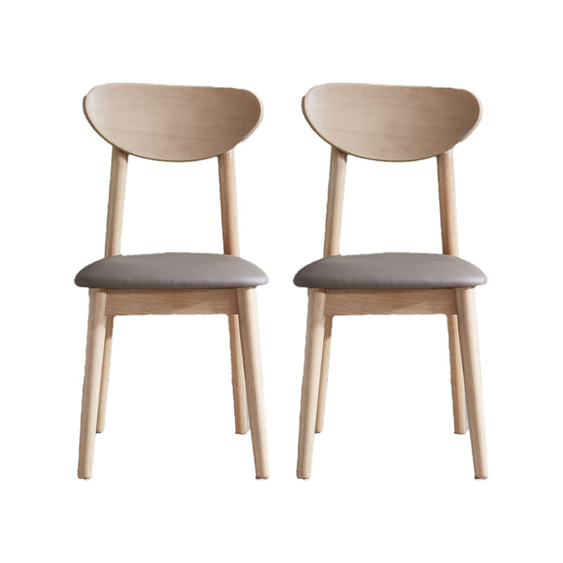 2/5/7 Pieces Modern Rectangle Glass Top Wooden Frame Dining Set for Home