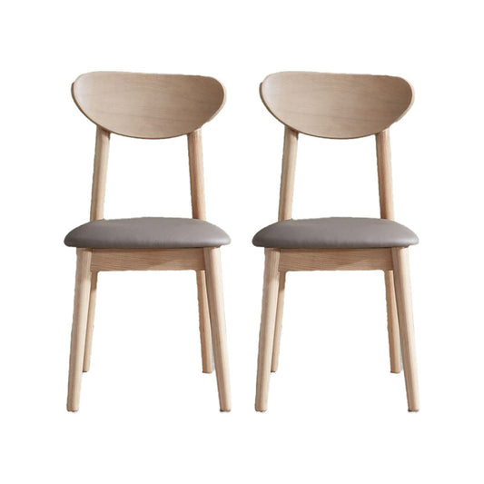 2/5/7 Pieces Modern Rectangle Glass Top Wooden Frame Dining Set for Home Chair(s) None 2 Piece Set