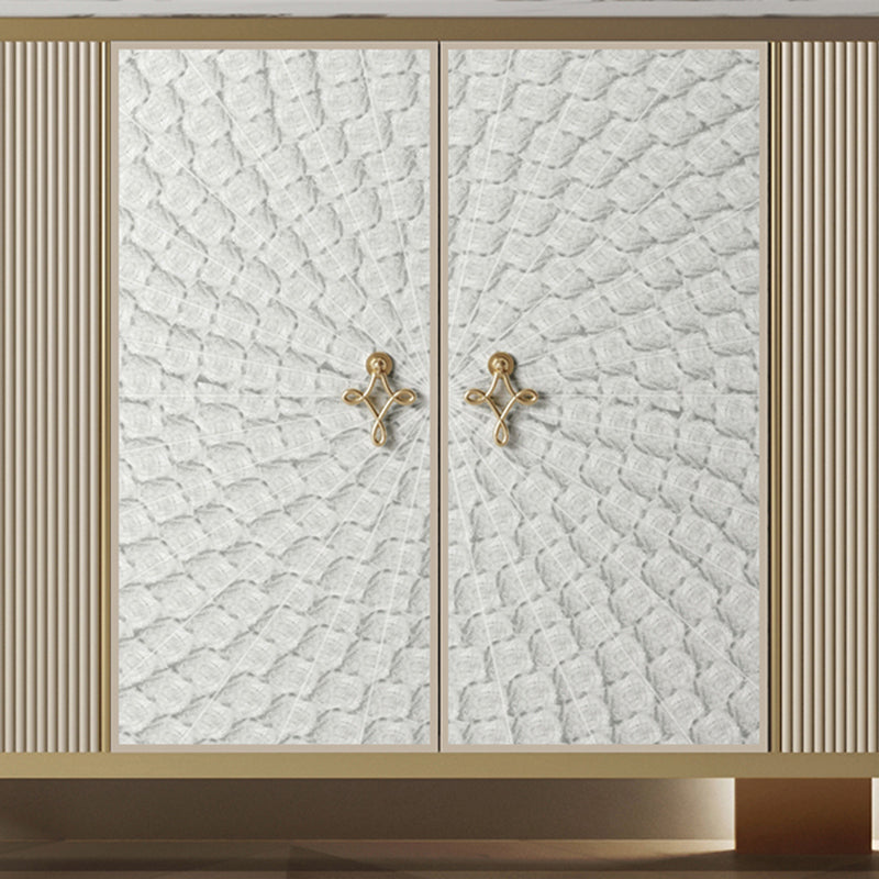 Modern Style Wooden Storage Sideboard Cabinet with Marble Top Clearhalo 'buffet_sideboard' 'Buffets & Sideboards' 'furn' 'furn_buffet_sideboard' 'Furniture' 'Kitchen & Dining Furniture' 7807540