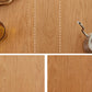 Moderne massief houten rechthoekige ruimtebesparende eettafel met 4 poten