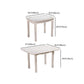 Simplicity Style Rectangle Glass Dining Site Table with 4 Legs