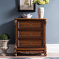 Traditional Wooden Storage Chest Bedroom Vertical Chest with Drawers Brown 3 Clearhalo 'Bedroom Furniture' 'Dressers & Chests' 'dressers_chests' 'furn' 'furn_dressers_chests' 'Furniture' 7808517