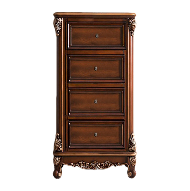 Traditional Wooden Storage Chest Bedroom Vertical Chest with Drawers Clearhalo 'Bedroom Furniture' 'Dressers & Chests' 'dressers_chests' 'furn' 'furn_dressers_chests' 'Furniture' 7808523