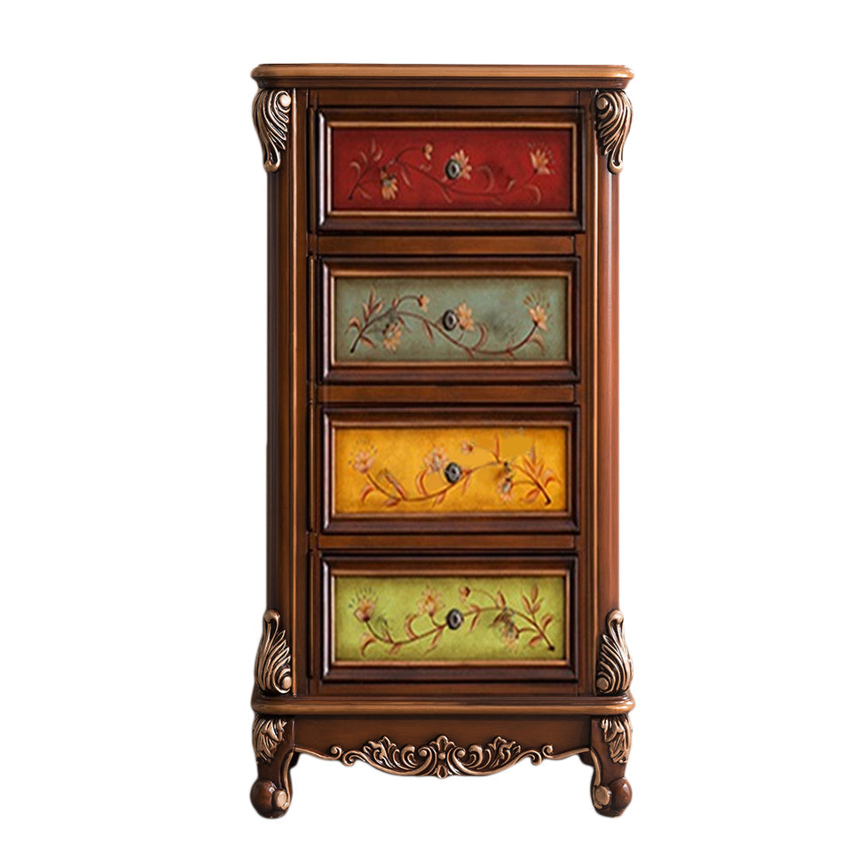 Traditional Wooden Storage Chest Bedroom Vertical Chest with Drawers Clearhalo 'Bedroom Furniture' 'Dressers & Chests' 'dressers_chests' 'furn' 'furn_dressers_chests' 'Furniture' 7808528