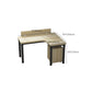 Industrial Office Desk Manufactured Wood L-Shape Writing Desk (Cabinet not Included) Clearhalo 'furn' 'furn_office_desk' 'Furniture' 'Office Desks' 'Office Furniture' 'office_desk' 7808833