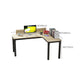 Industrial Office Desk Manufactured Wood L-Shape Writing Desk (Cabinet not Included) Clearhalo 'furn' 'furn_office_desk' 'Furniture' 'Office Desks' 'Office Furniture' 'office_desk' 7808835