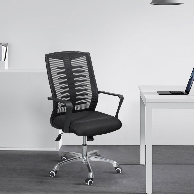 Moderne dia swivel stoel verstelbare stoelhoogte met wielen