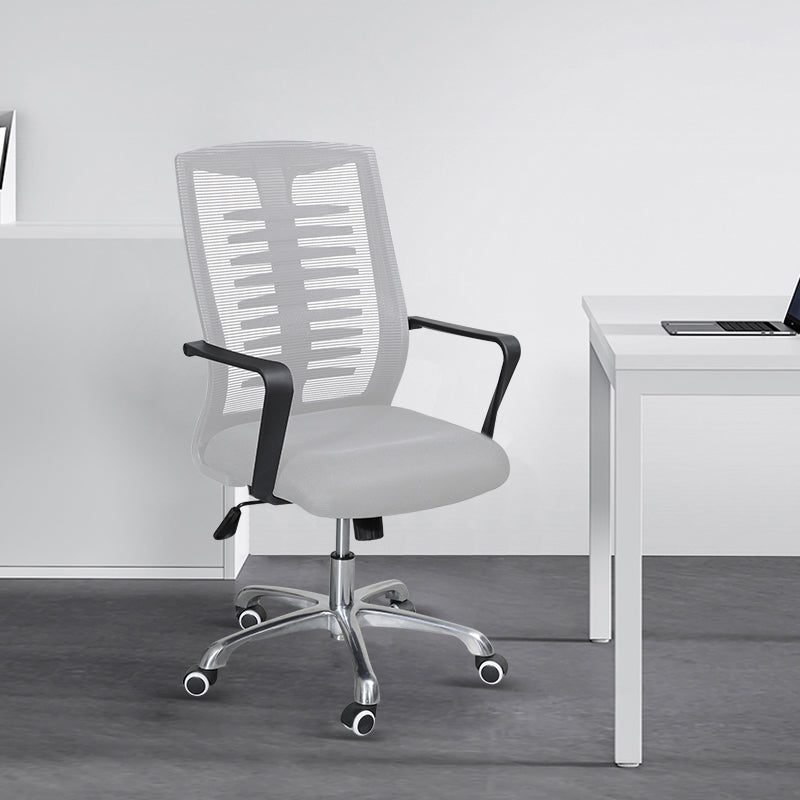 Moderne dia swivel stoel verstelbare stoelhoogte met wielen