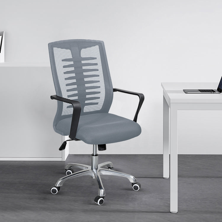 Hauteur de siège réglable de chaise pivotante moderne avec roues