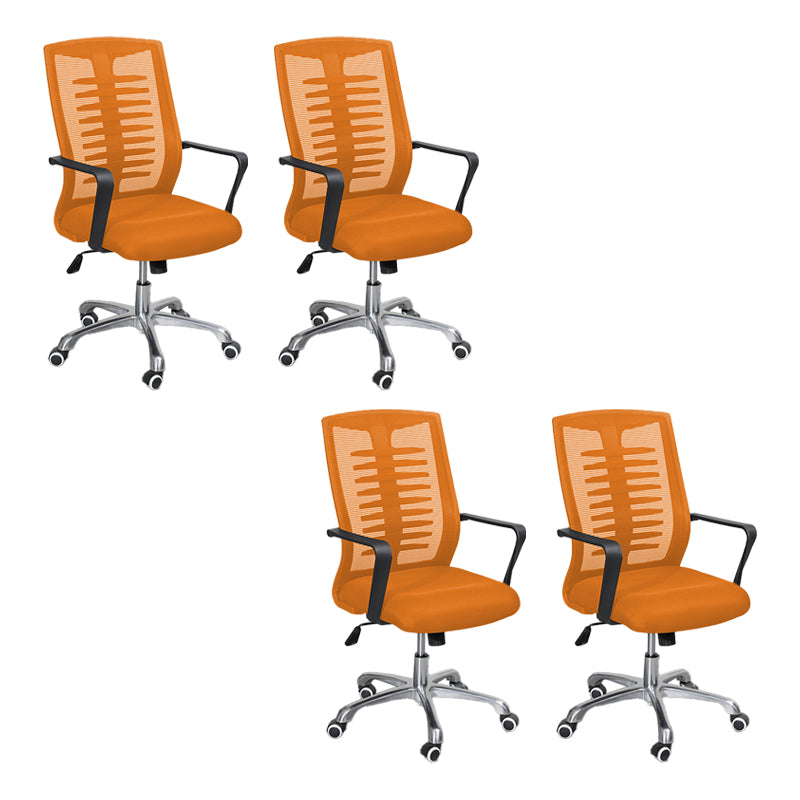 Moderne dia swivel stoel verstelbare stoelhoogte met wielen