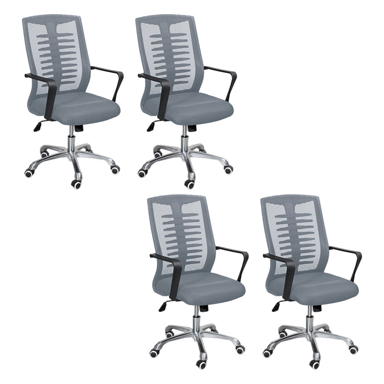 Moderne dia swivel stoel verstelbare stoelhoogte met wielen