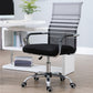 Chaise de bureau moderne Slide, hauteur de siège réglable, bras fixes avec roulettes