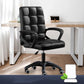 Modern Slide Office Chair Adjustable Seat Height with Wheels Black 1 Piece Latex Clearhalo 'furn' 'furn_office_chair' 'Furniture' 'Office Chairs' 'Office Furniture' 'office_chair' 7809039