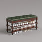 Mid Century Modern Seating Bench Cushioned Rectangle Shoe Storage Entryway Bench