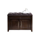 Traditional Entryway Bench Solid Wood Bench with Upholstered , 13.65 Inch Width