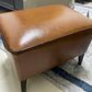 Mid Century Modern Pouf Ottoman Faux Leather Rectangle Ottoman with Chair Legs Clearhalo 'furn' 'furn_ottomans_poufs' 'Furniture' 'Living Room Furniture' 'Ottomans & Poufs' 'ottomans_poufs' 7809541