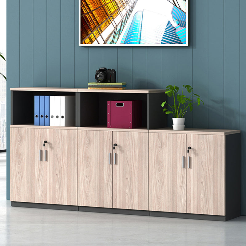 Modern Wooden Filing Cabinet Lock Storage for Home and Office Clearhalo 'Filing Cabinets' 'filling_cabinets' 'furn' 'furn_filling_cabinets' 'Furniture' 'Office Furniture' 7811474