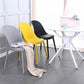 Sedia laterale semplice moderna sedia da pranzo in plastica per sala da pranzo
