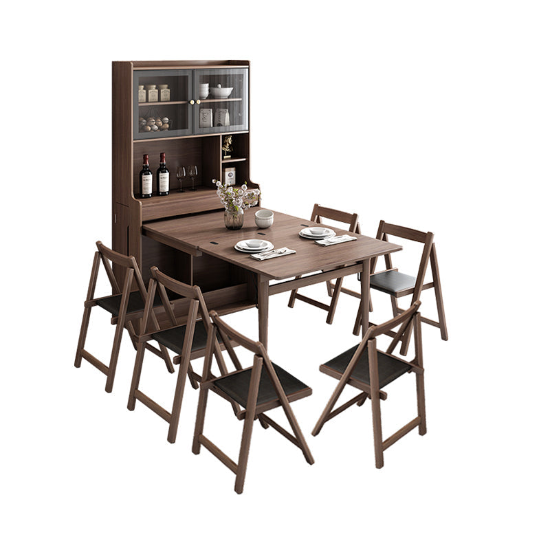 1//3/5/7 Pieces Modern Wood Multi Purpose Dining Set for Home