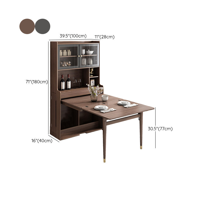 1//3/5/7 Pieces Modern Wood Multi Purpose Dining Set for Home