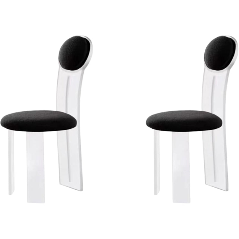 Sedie da pranzo e accento imbottite contemporanee e in plastica