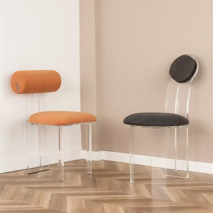 Sedie da pranzo e accento imbottite contemporanee e in plastica