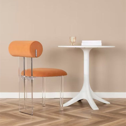 Sillas de acento y acento tapizado y plástico contemporáneo